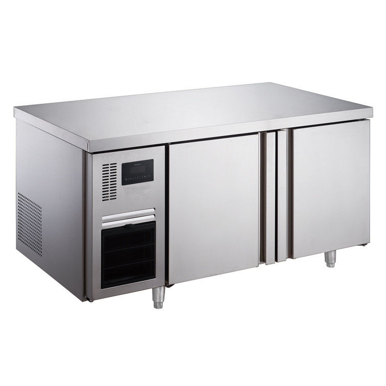 High Quality Commercial Portable Undercounter Refrigerator Stainless Steel Worktop for Restaurant Kitchen Chiller Work Table